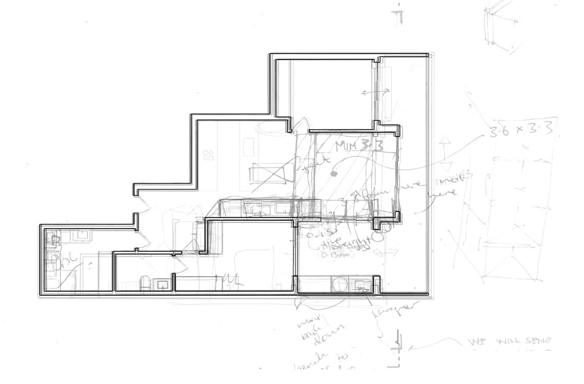 Plan, iterative development collage